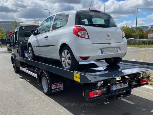 Vendre voiture non-roulante